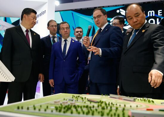 Prime Minister Dmitry Medvedev on official visit to China