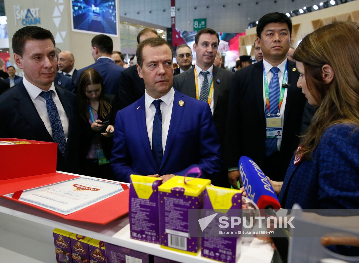 Prime Minister Dmitry Medvedev on official visit to China