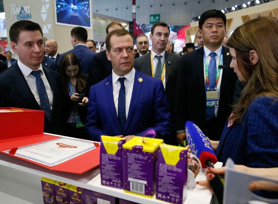 Prime Minister Dmitry Medvedev on official visit to China
