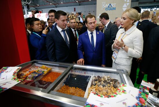 Prime Minister Dmitry Medvedev on official visit to China