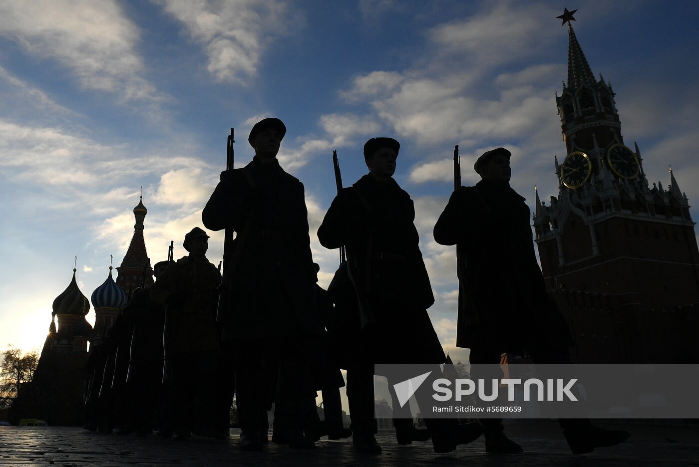 Russia Historical Parade