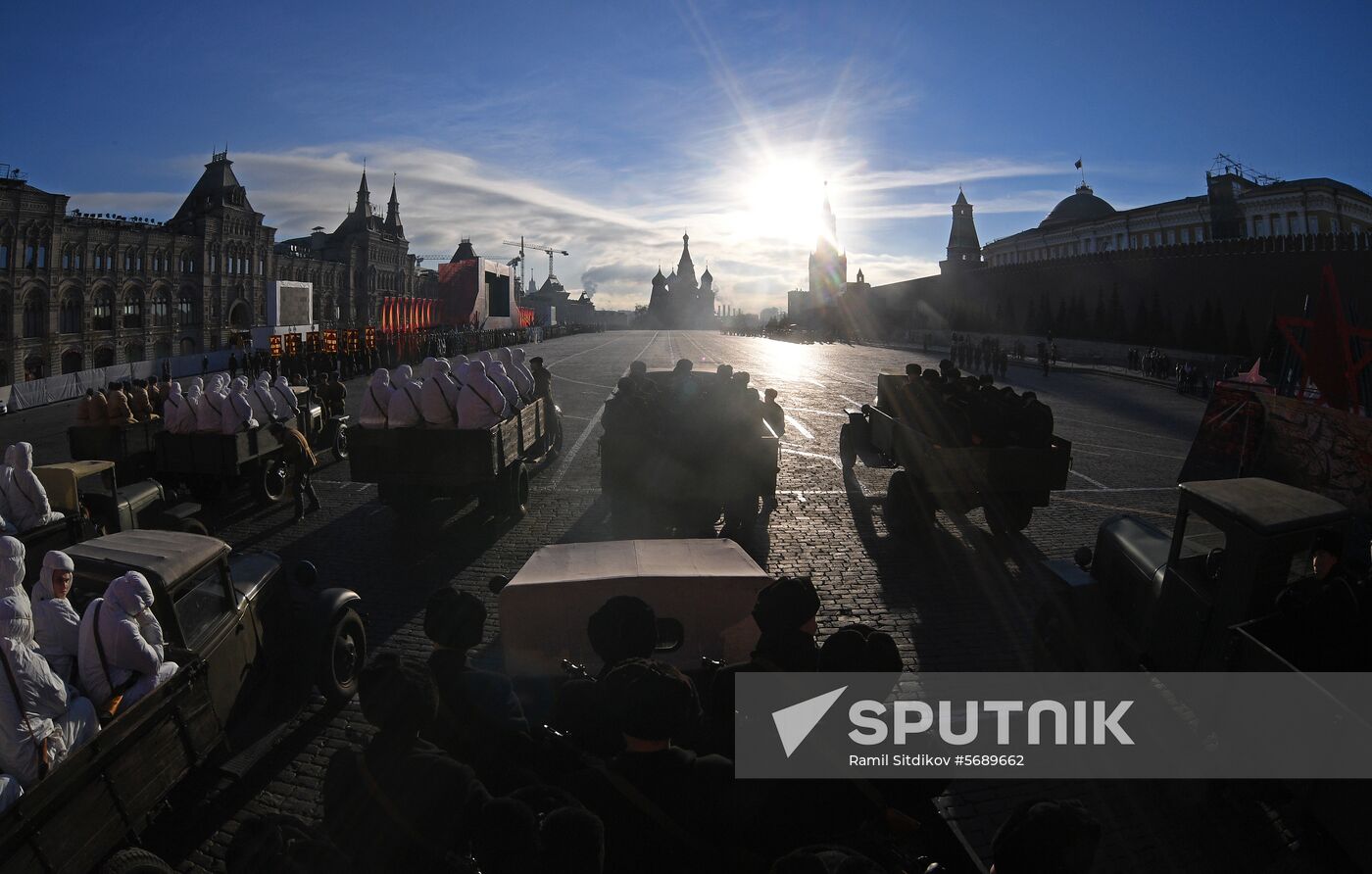 Russia Historical Parade