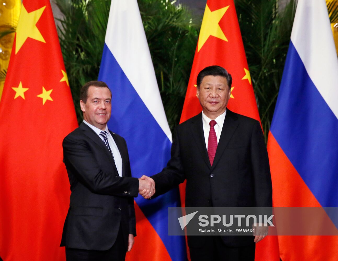 Prime Minister Dmitry Medvedev on official visit to China