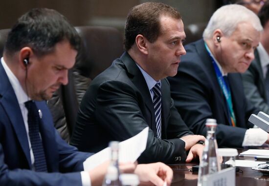Prime Minister Dmitry Medvedev on official visit to China