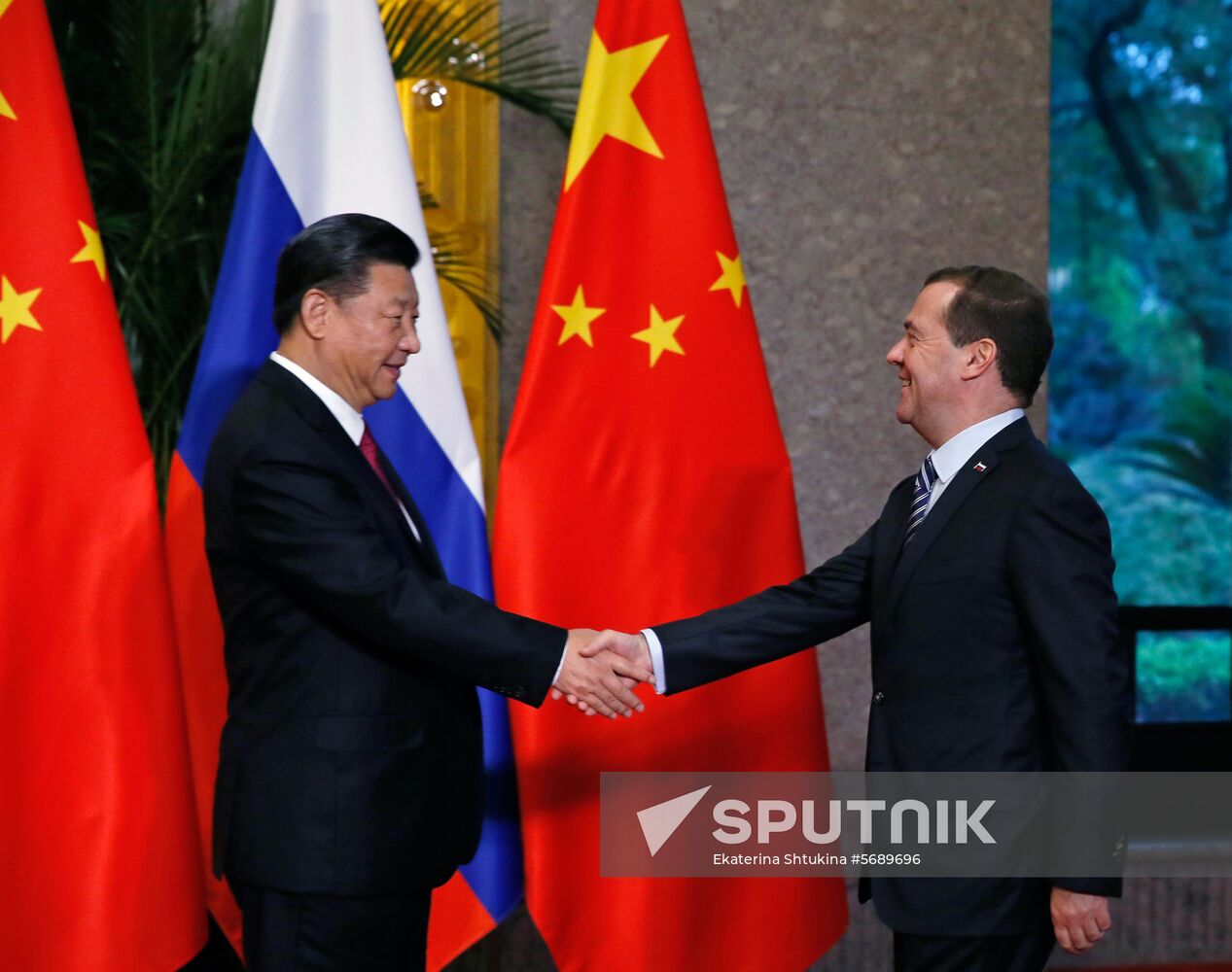 Prime Minister Dmitry Medvedev on official visit to China