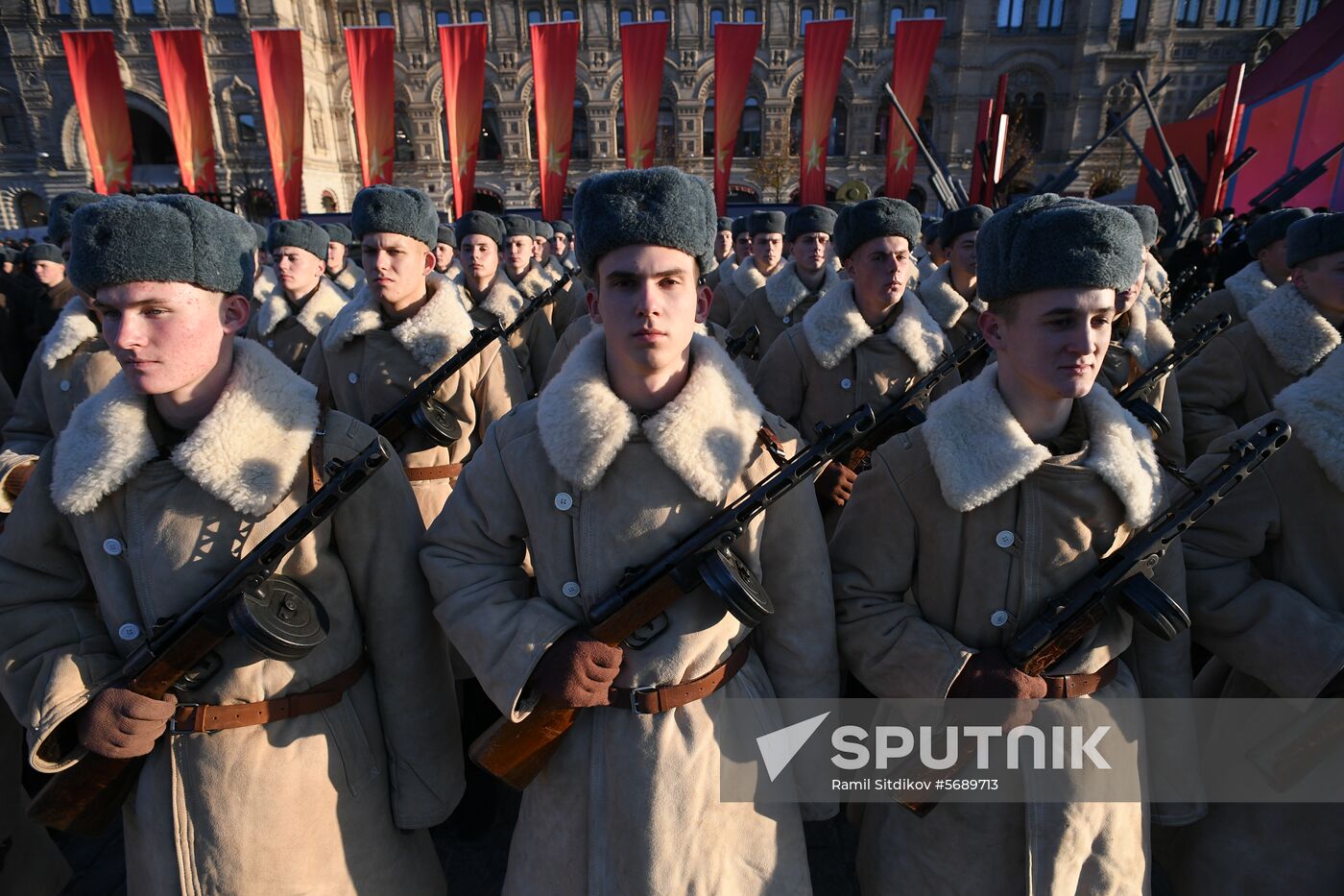 Russia Historical Parade