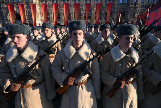 Russia Historical Parade