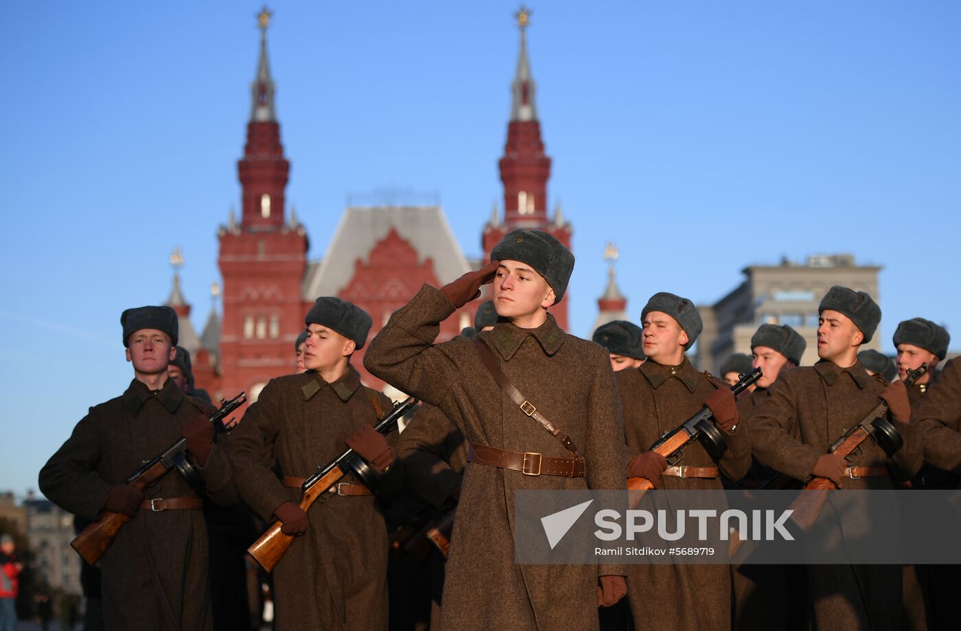 Russia Historical Parade