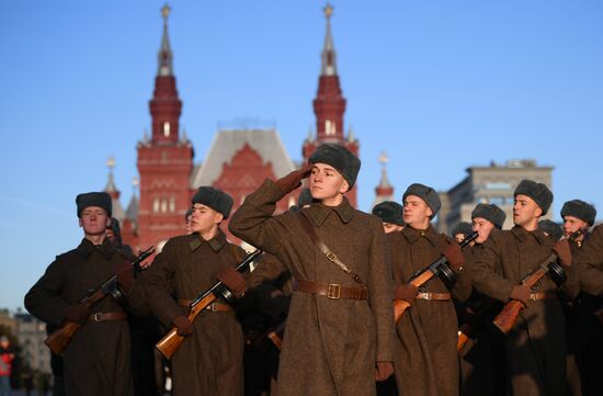Russia Historical Parade