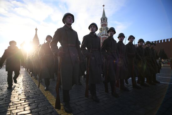 Russia Historical Parade