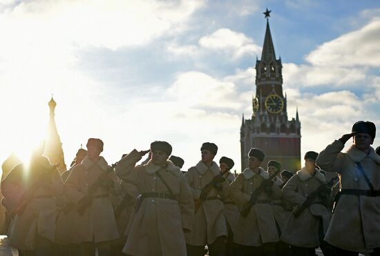 Russia Historical Parade