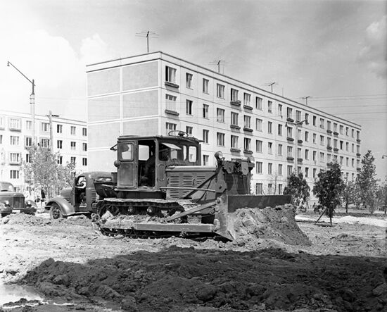 New buildings in Moscow