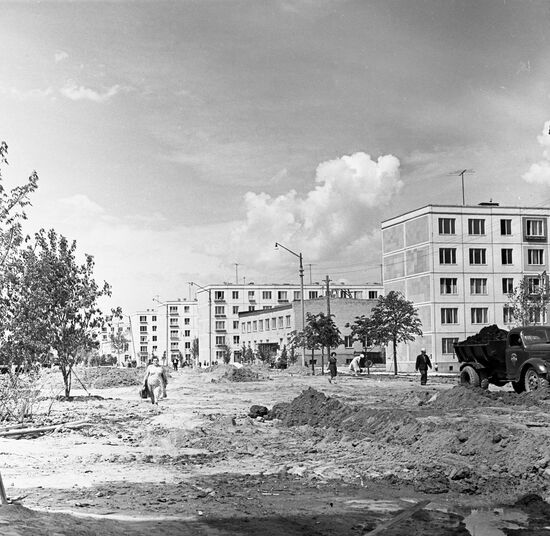 New blocks of flats in Moscow