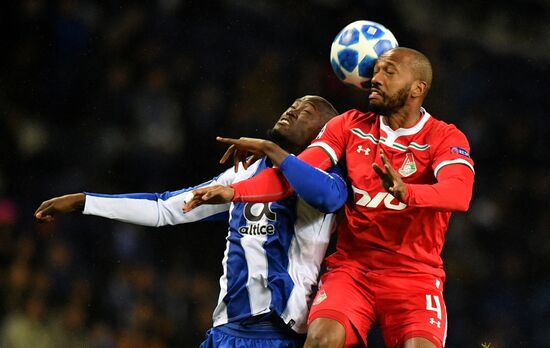 Portugal Soccer Champions League Porto - Lokomotiv 