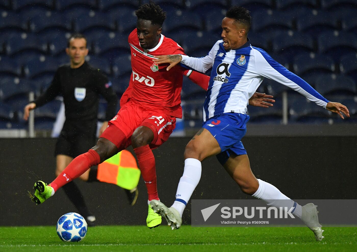 Portugal Soccer Champions League Porto - Lokomotiv 