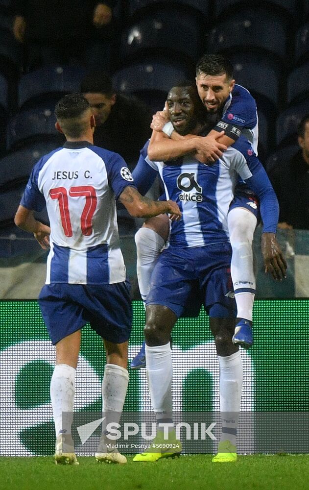 Portugal Soccer Champions League Porto - Lokomotiv
