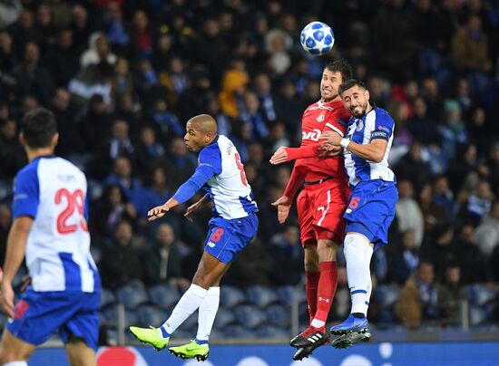 Portugal Soccer Champions League Porto - Lokomotiv 