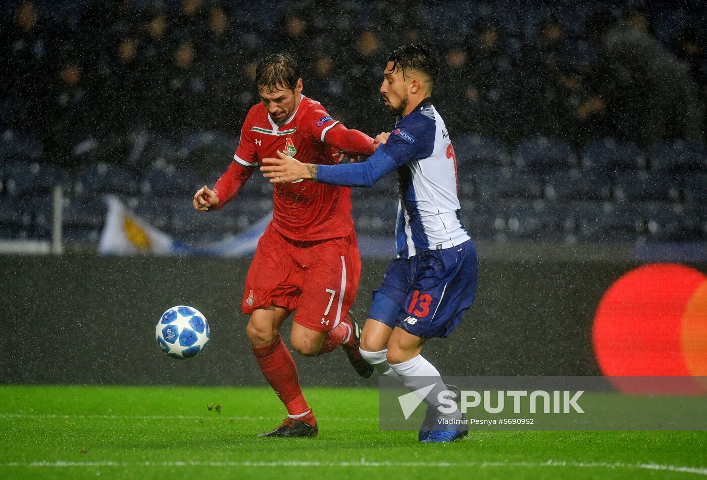 Portugal Soccer Champions League Porto - Lokomotiv 