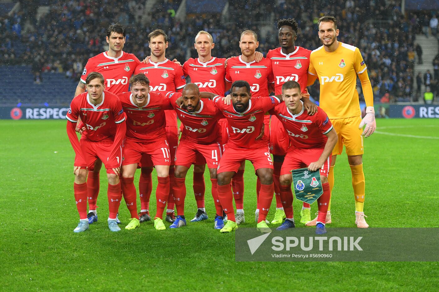 Portugal Soccer Champions League Porto - Lokomotiv 