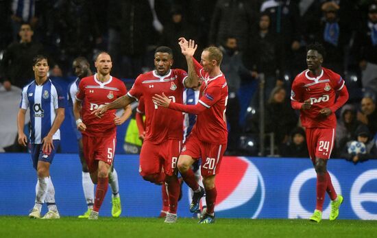 Portugal Soccer Champions League Porto - Lokomotiv 