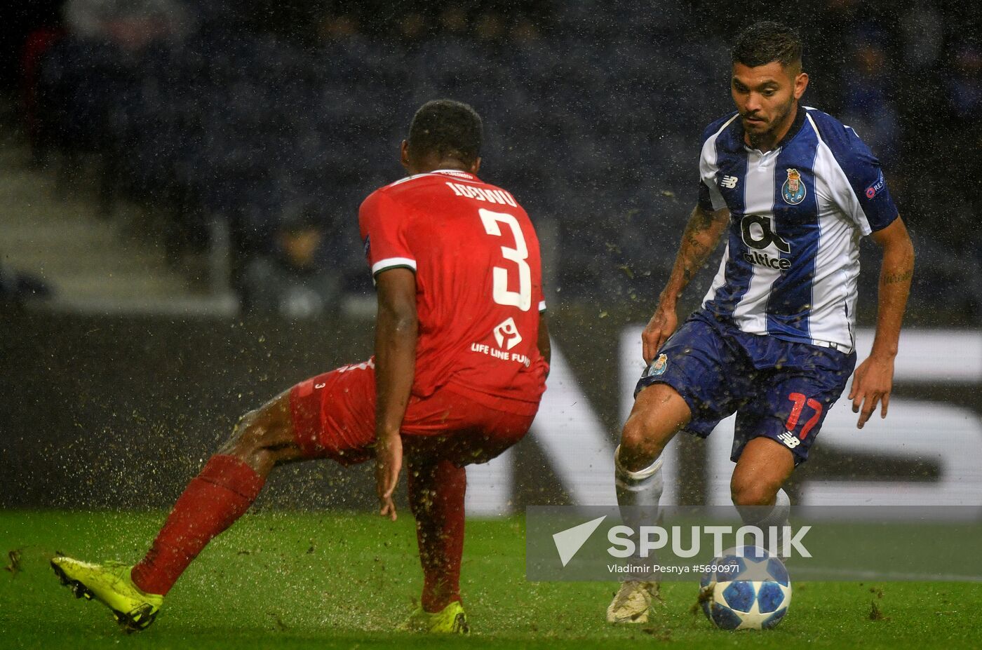 Portugal Soccer Champions League Porto - Lokomotiv 