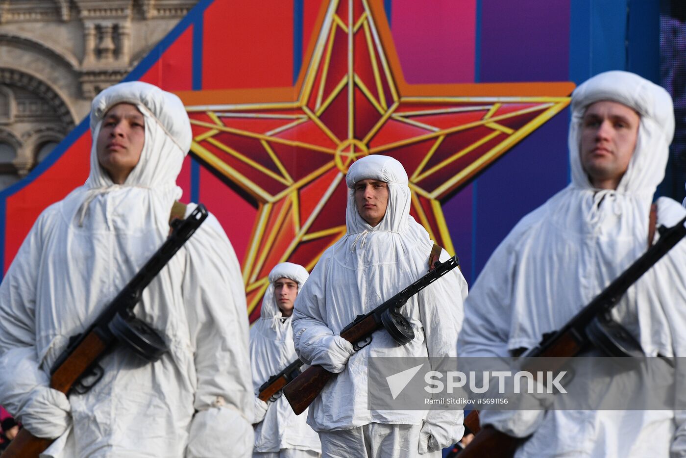 Russia Historical Parade