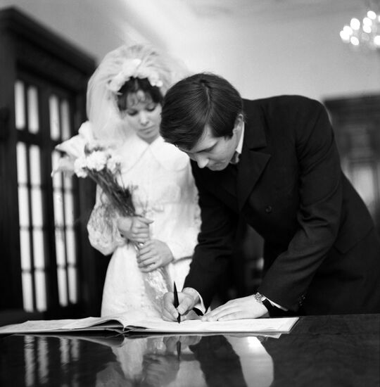 Just married