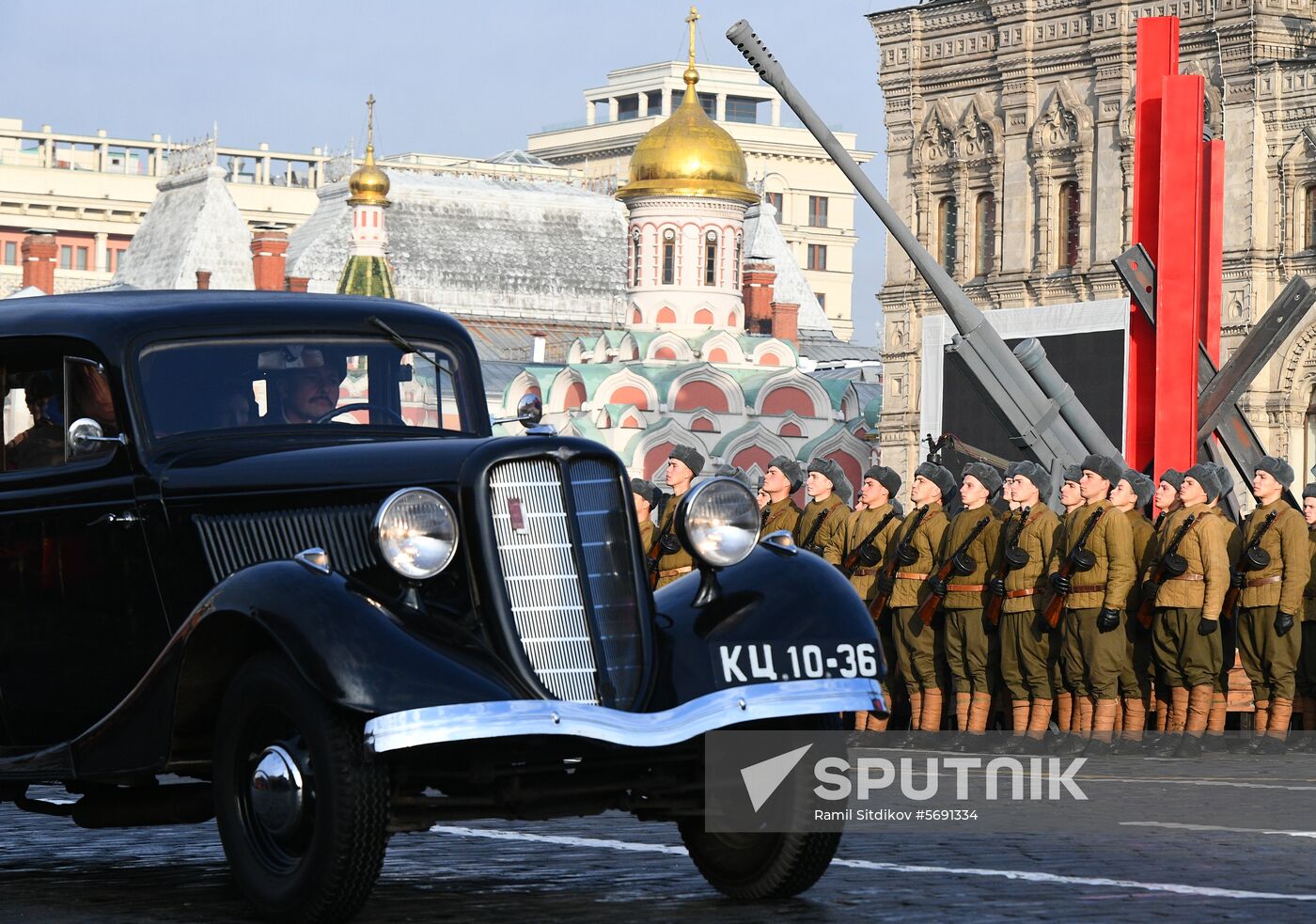 Russia Historical Parade
