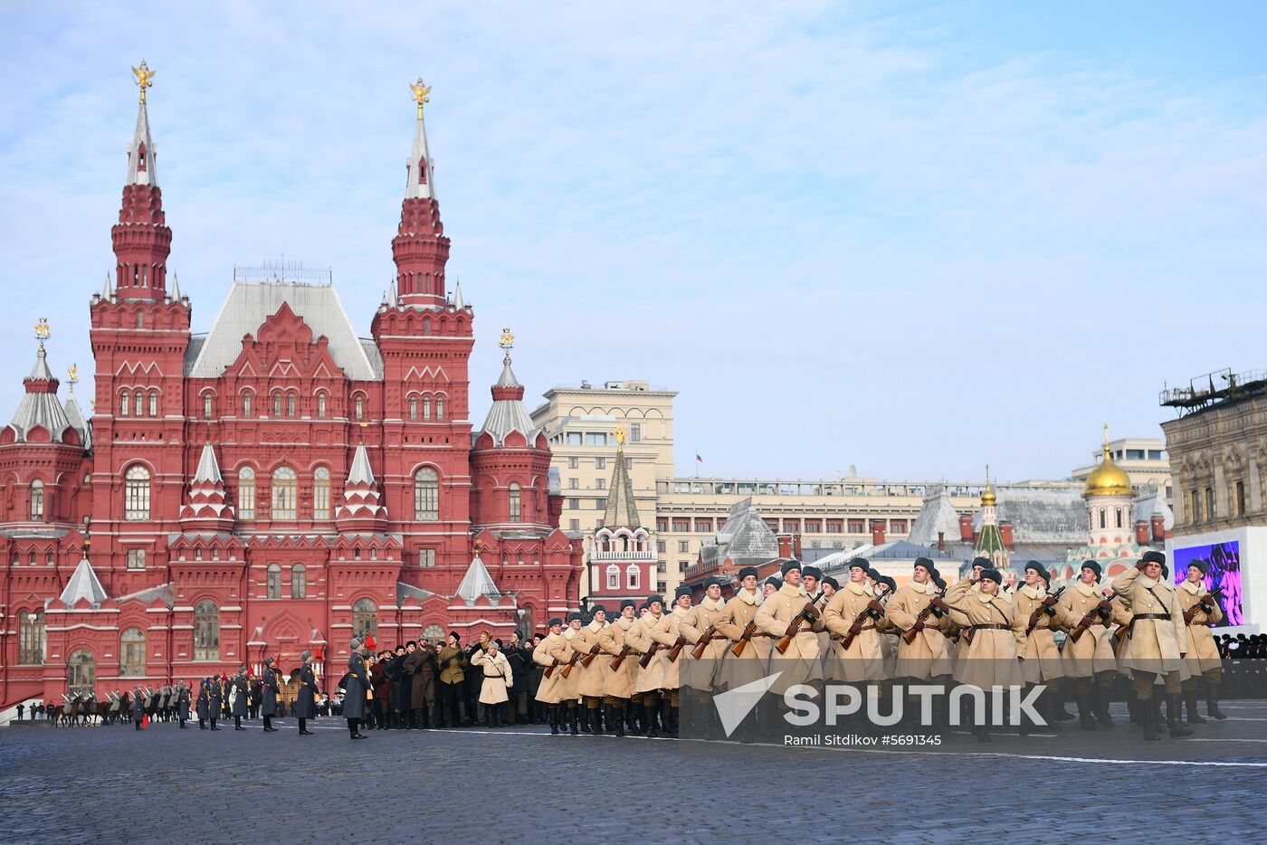 Russia Historical Parade