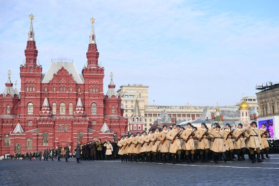 Russia Historical Parade