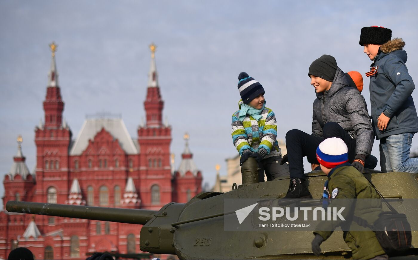 Russia Historical Parade