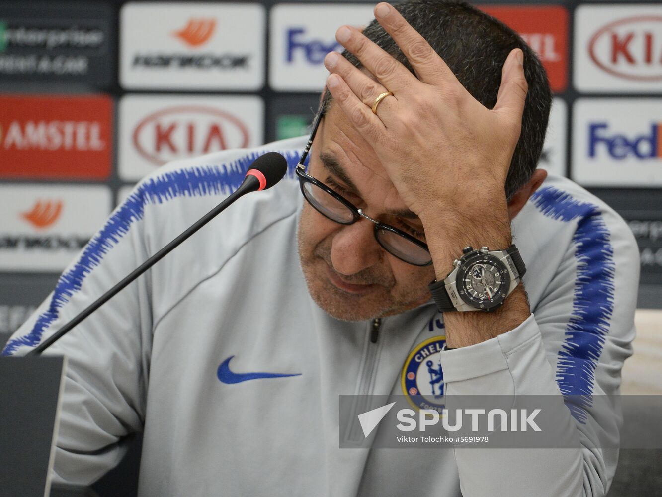 Belarus Soccer Europa League Chelsea