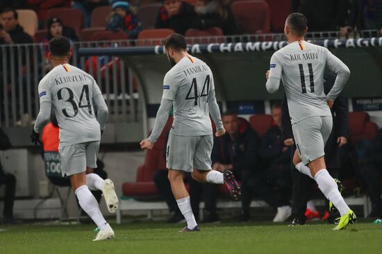 Russia Soccer Champions League CSKA - Roma