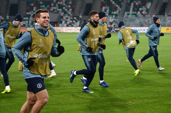 Belarus Soccer Europa League Chelsea