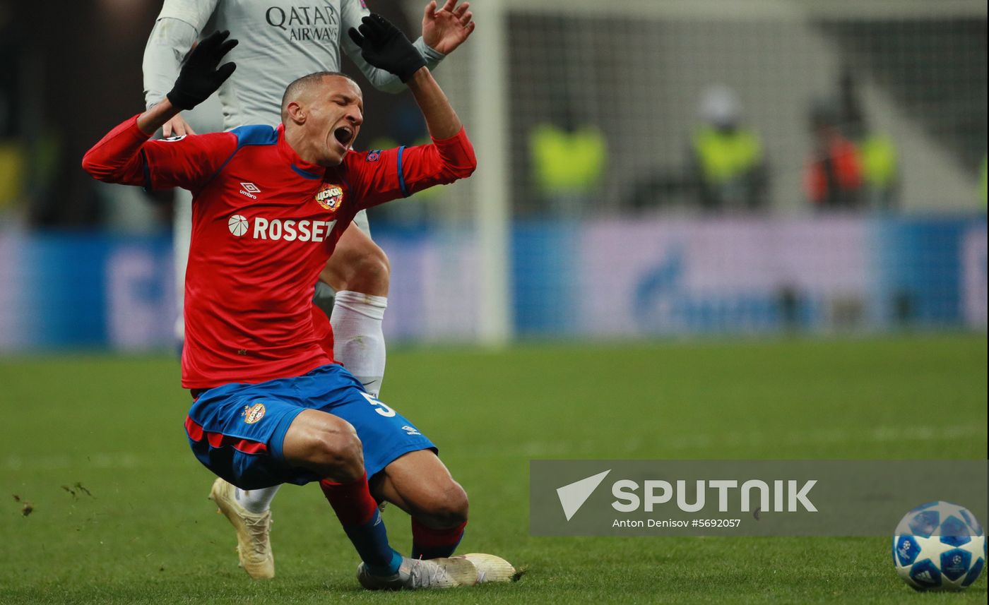 Russia Soccer Champions League CSKA - Roma