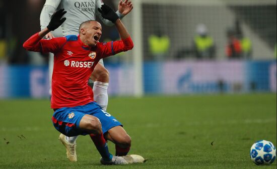 Russia Soccer Champions League CSKA - Roma