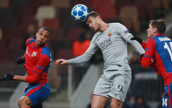 Russia Soccer Champions League CSKA - Roma