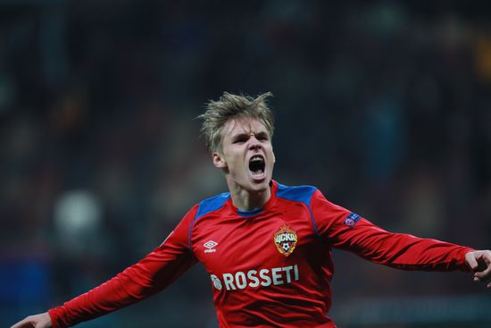 Russia Soccer Champions League CSKA - Roma