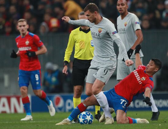 Russia Soccer Champions League CSKA - Roma