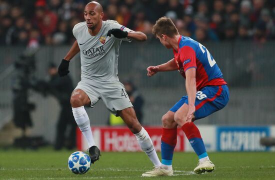 Russia Soccer Champions League CSKA - Roma