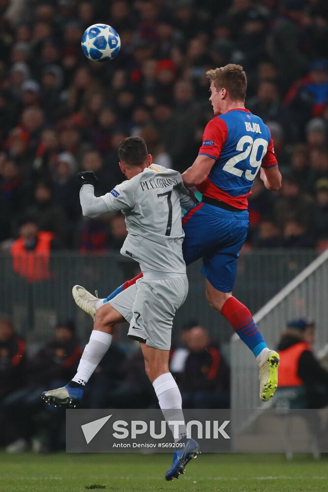 Russia Soccer Champions League CSKA - Roma
