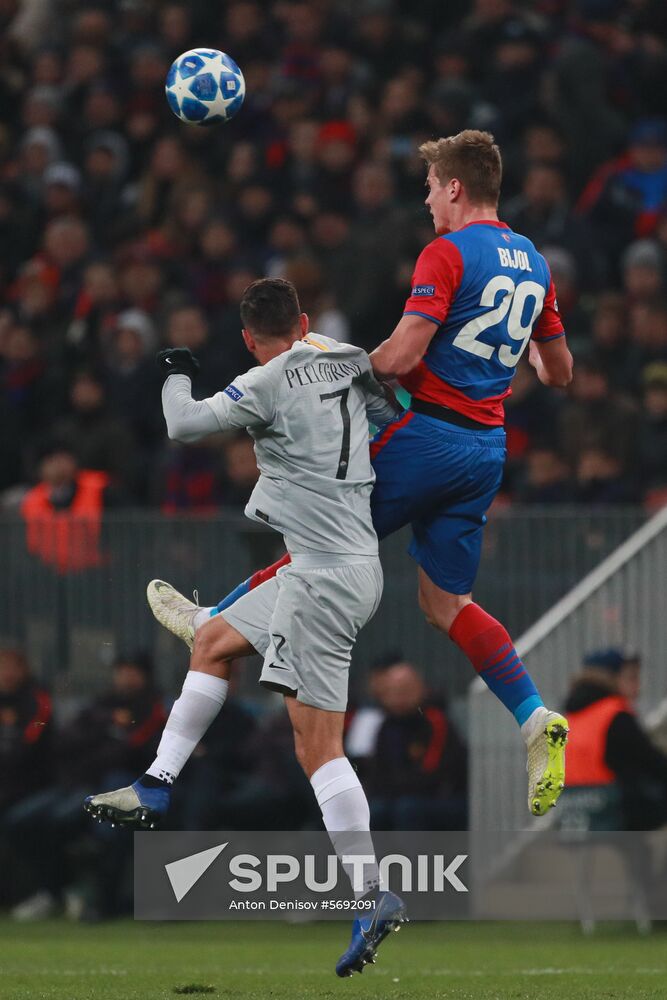 Russia Soccer Champions League CSKA - Roma