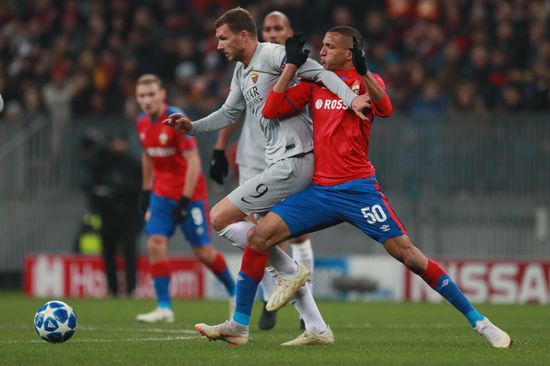 Russia Soccer Champions League CSKA - Roma