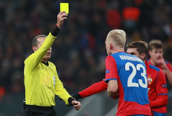 Russia Soccer Champions League CSKA - Roma