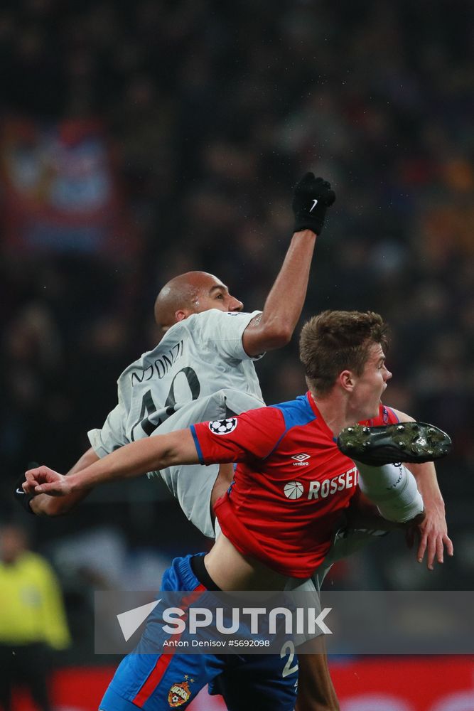 Russia Soccer Champions League CSKA - Roma