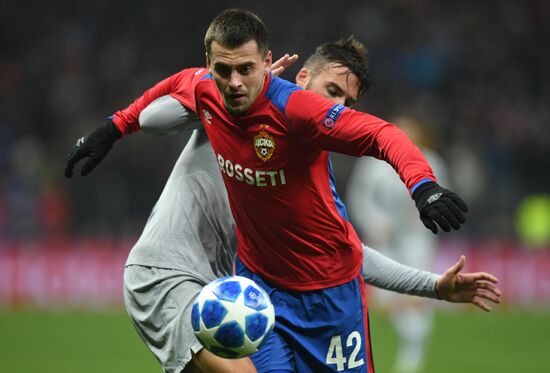 Russia Soccer Champions League CSKA - Roma