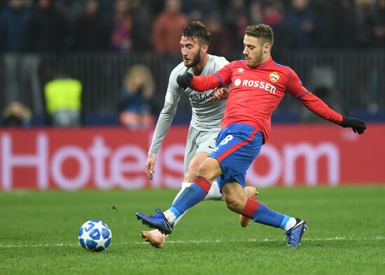 Russia Soccer Champions League CSKA - Roma