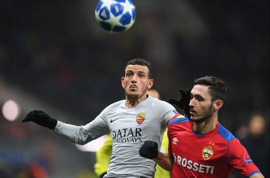 Russia Soccer Champions League CSKA - Roma