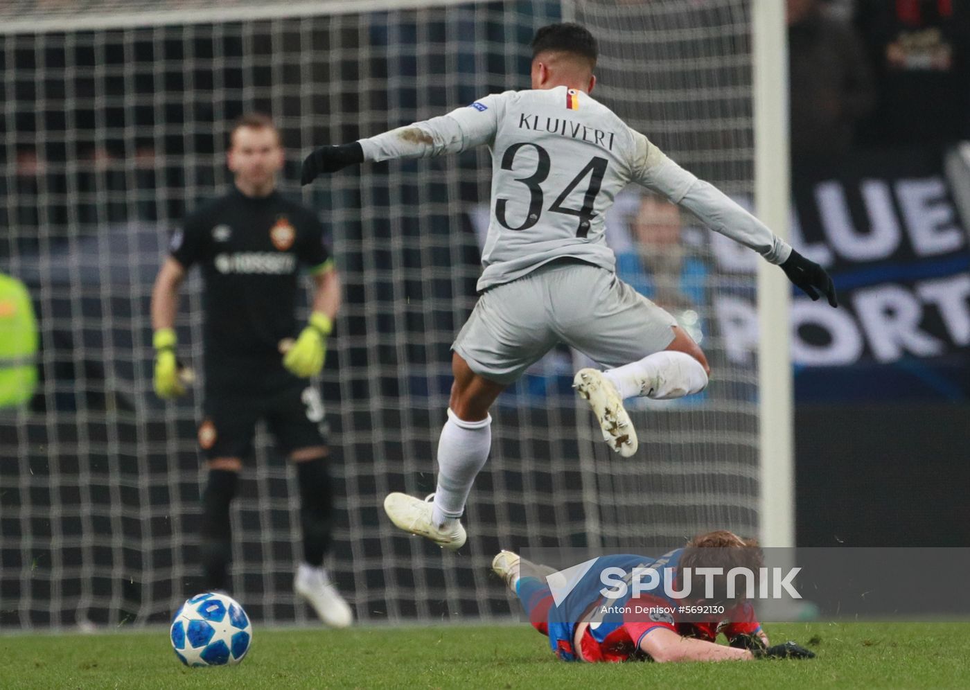 Russia Soccer Champions League CSKA - Roma