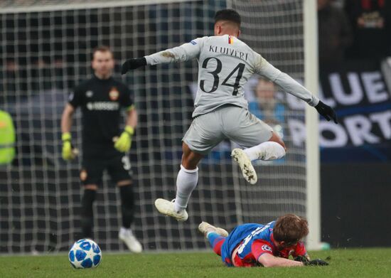Russia Soccer Champions League CSKA - Roma
